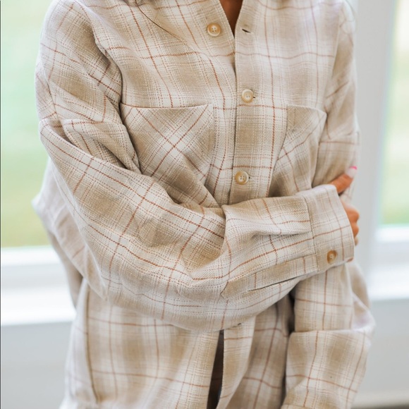 Rosie Daze “Call Me Later” Flannel - Picture 2 of 3